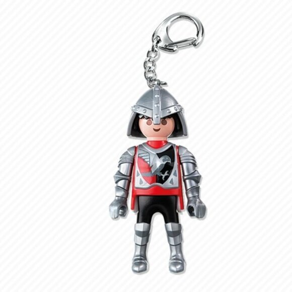 PLAYMOBIL Lego 6616 Knight Hawk Knight Action Figure Key Chain - Picture 1 of 7